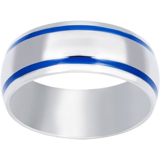 Stainless-Steel-Mens-Blue-Enamel-Groove-Domed-Ring-P12439991.jpg