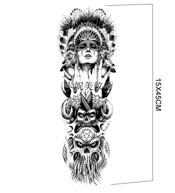 15X45cm-Waterproof-Temporary-Whole-Hand-Cool-Tattoo-Sticker-with-Woman-and-Ghost-in-Black-MB-14.jpg_640x640.jpg