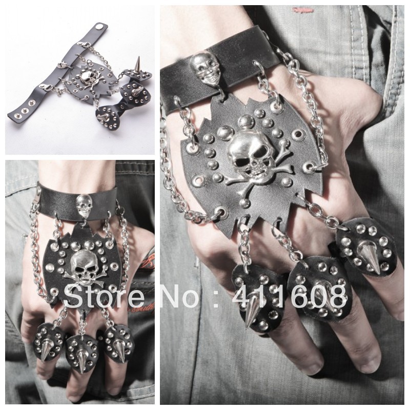Free-shipping-to-kill-matt-non-mainstream-fashion-gothic-bracelet-punk-skull-bracelets-bracelets-Japan-and.jpg