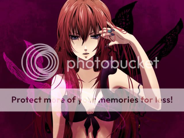 bikini-butterfly-long_hair-megurine_luka-phone-purple_eyes-red_hair-swimsuit-vocaloid.jpg
