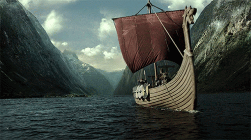 Viking Ship GIF - Viking Ship Boat - Discover & Share GIFs